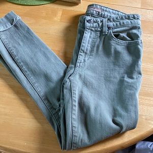 Joe's Jeans Ankle & Cropped in Sage Green
